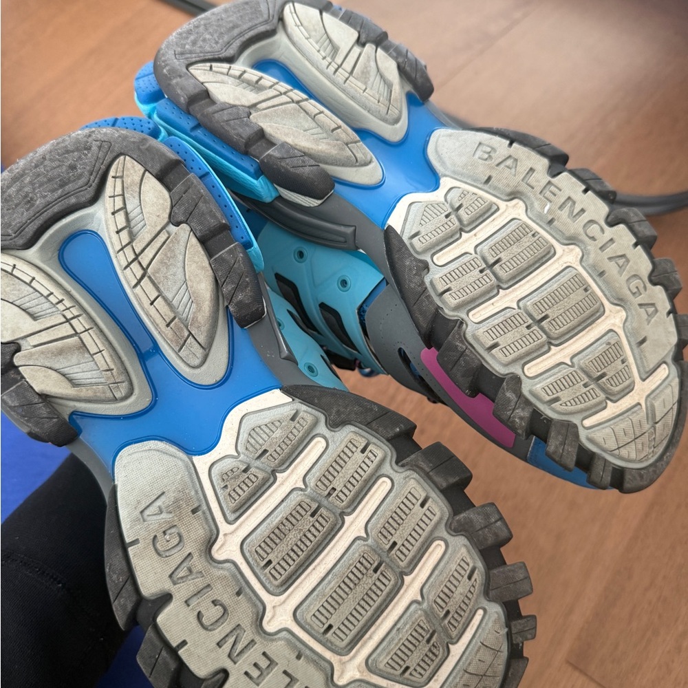 Balenciaga Multicolor Track Sneakers - Picture 10 of 11